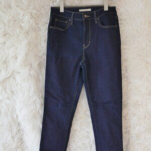 Levi's 721 High Rise Skinny, dark blue jean, size 29, never worn